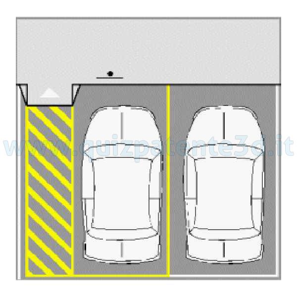 AREA DI PARCHEGGIO RISERVATA A PERSONE INVALIDE