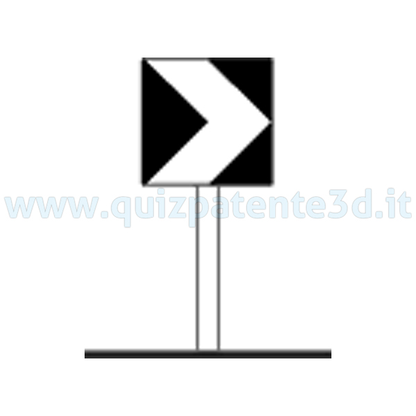 DELINEATORE MODULARE DI CURVA