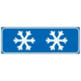 STRADA SDRUCCIOLEVOLE PER GHIACCIO