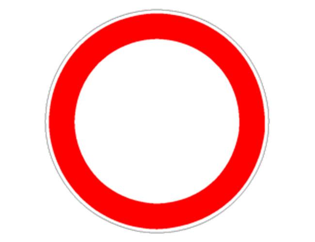Segnali di divieto, obbligo e precedenza 1