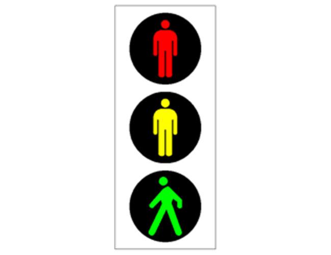 il semaforo in figura è un semaforo pedonale