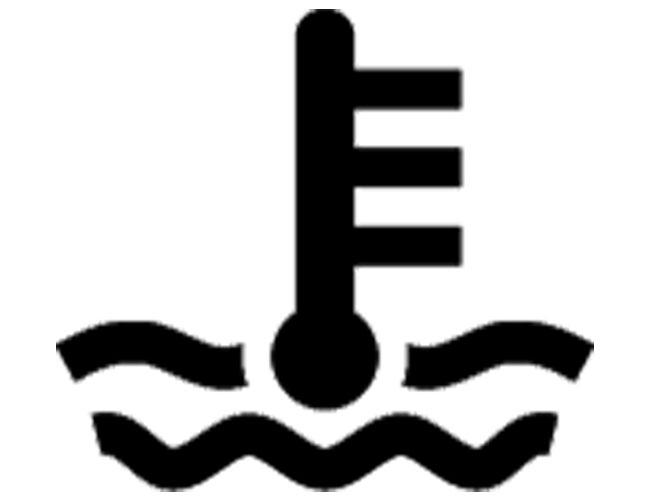 Spia temperatura liquido raffreddamento
